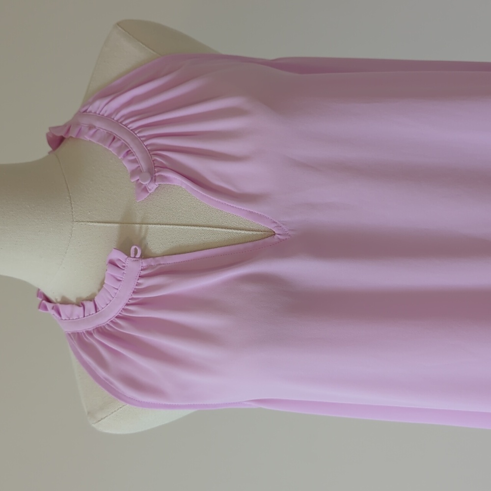 NWT JCrew size 8 pinkish purple sleeveless top